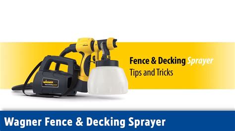 fence sprayer screwfix